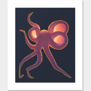 actopus design Posters and Art